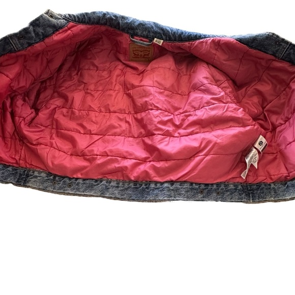 Levi’s Padded Trucker Denim Jacket Size XL - Picture 7 of 14